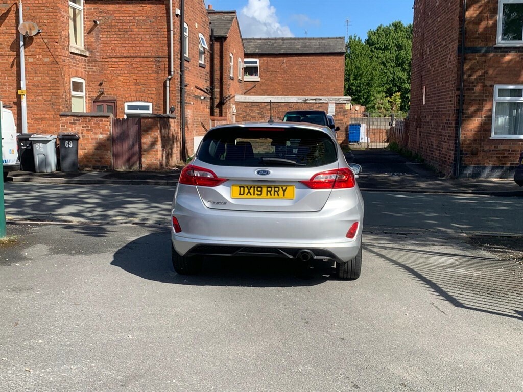 Ford Fiesta 1.0T Ecoboost St-line Euro 6 Ss DX19RRY Silver #6