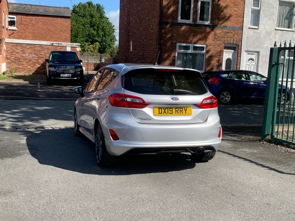 Ford Fiesta 1.0T Ecoboost St-line Euro 6 Ss DX19RRY Silver #5