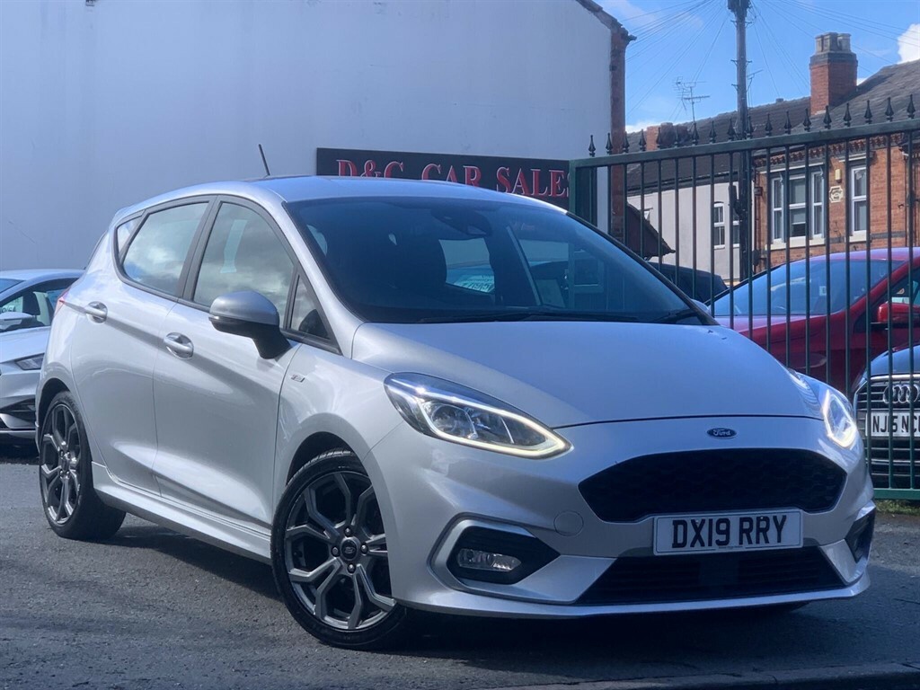 Ford Fiesta 1.0T Ecoboost St-line Euro 6 Ss Silver