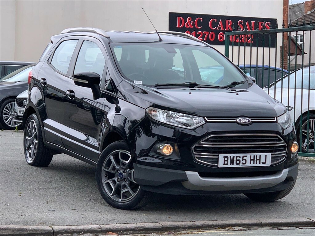 Ford Ecosport 1.5 Tdci Titanium 2Wd Euro 6 BW65HHJ Black #2