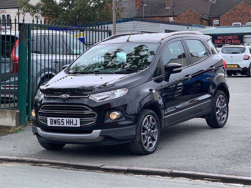 Ford Ecosport 1.5 Tdci Titanium 2Wd Euro 6 BW65HHJ Black #5