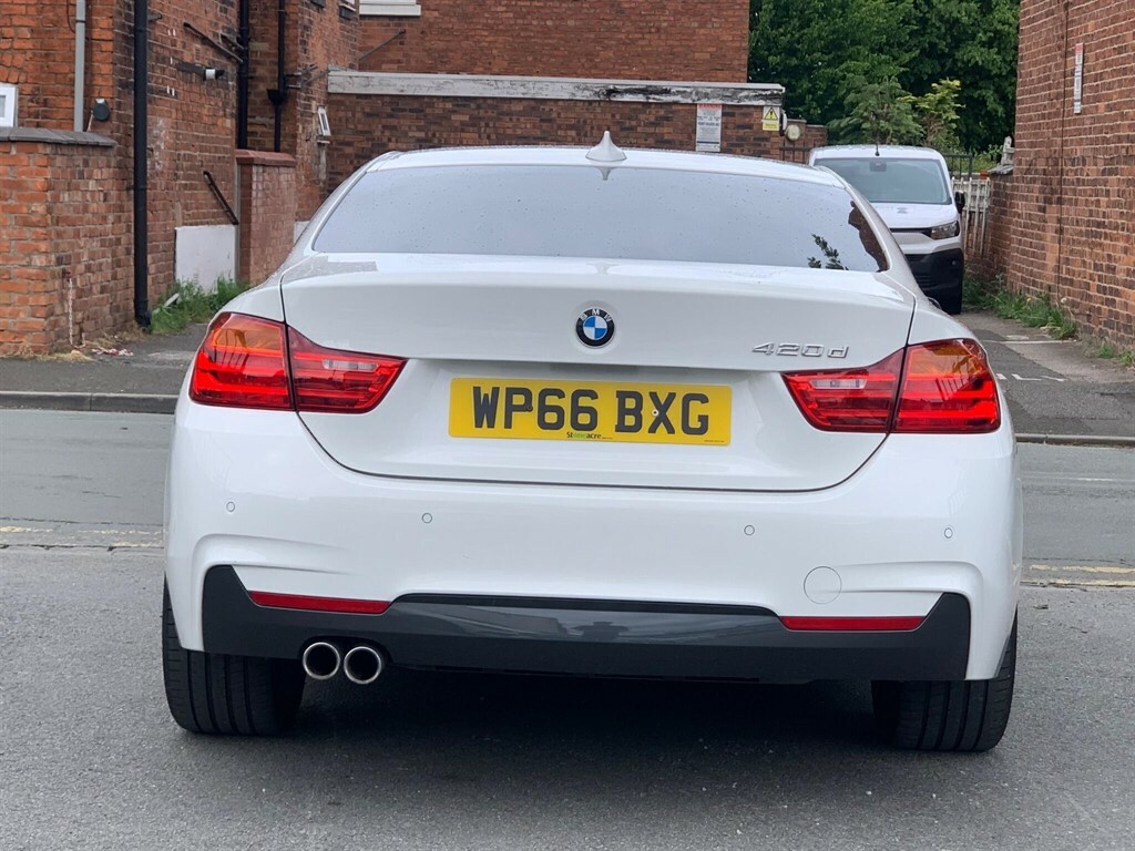 BMW 4 Series 2.0 M Sport Euro 6 Ss WP66BXG White #3