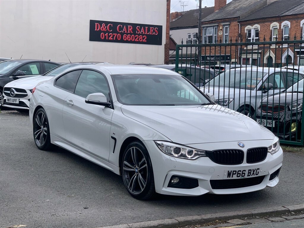 BMW 4 Series 2.0 M Sport Euro 6 Ss WP66BXG White #2