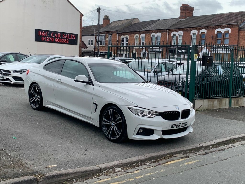 BMW 4 Series 2.0 M Sport Euro 6 Ss WP66BXG White #5