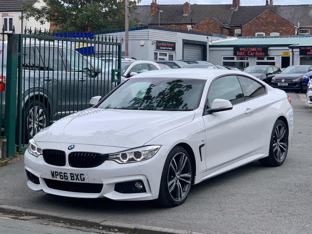 BMW 4 Series 2.0 M Sport Euro 6 Ss WP66BXG White #6