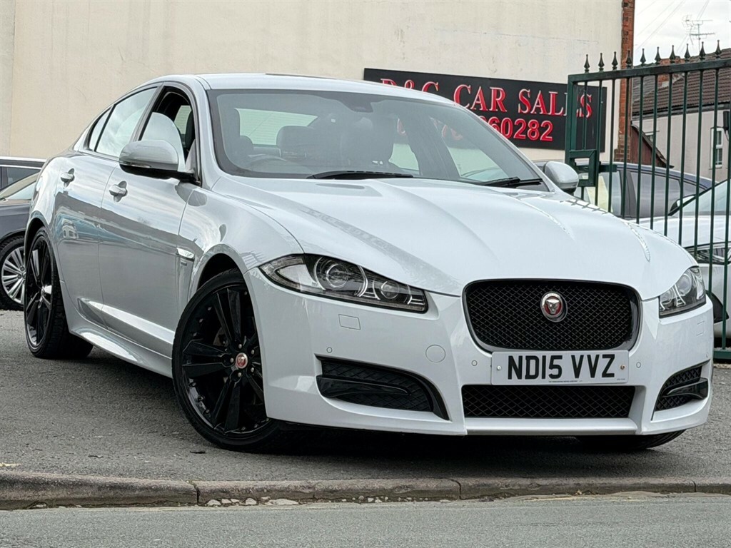 Jaguar XF 2.2D R-sport Black Euro 5 Ss ND15VVZ White #5