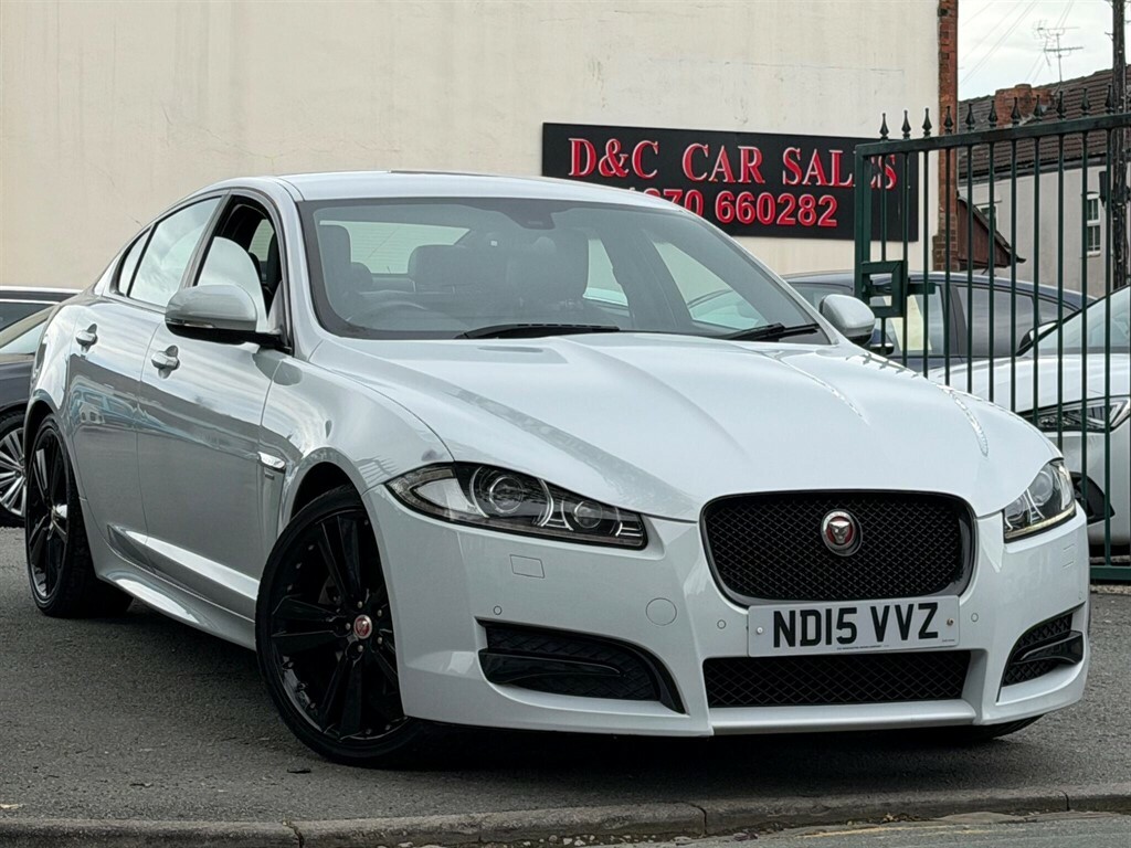 Jaguar XF 2.2D R-sport Black Euro 5 Ss ND15VVZ White #6