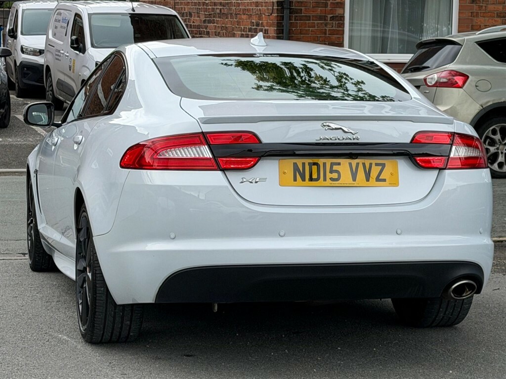 Jaguar XF 2.2D R-sport Black Euro 5 Ss ND15VVZ White #4