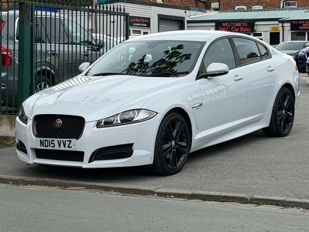 Jaguar XF 2.2D R-sport Black Euro 5 Ss ND15VVZ White #3