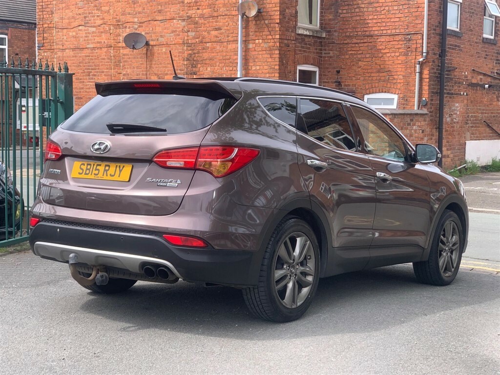 Hyundai Santa Fe 2.2 Crdi Premium Se 4Wd Euro 5 7 Seat SB15RJY Brown #5