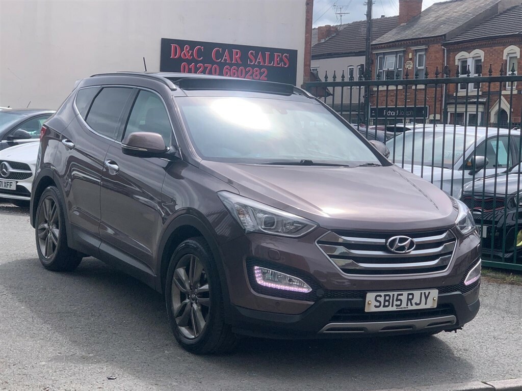 Hyundai Santa Fe 2.2 Crdi Premium Se 4Wd Euro 5 7 Seat SB15RJY Brown #2
