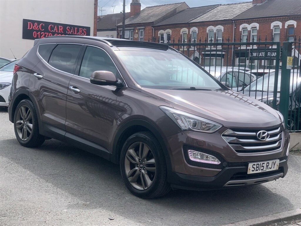 Hyundai Santa Fe 2.2 Crdi Premium Se 4Wd Euro 5 7 Seat SB15RJY Brown #3