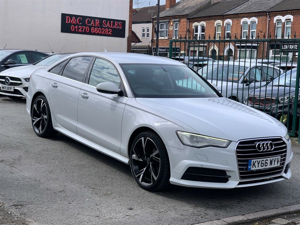 Audi A6 Saloon 2.0 Tdi Ultra Se Executive S Tronic Euro 6 Ss 4 KY66WYV White #5