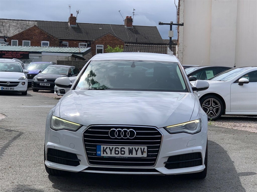Audi A6 Saloon 2.0 Tdi Ultra Se Executive S Tronic Euro 6 Ss 4 KY66WYV White #6