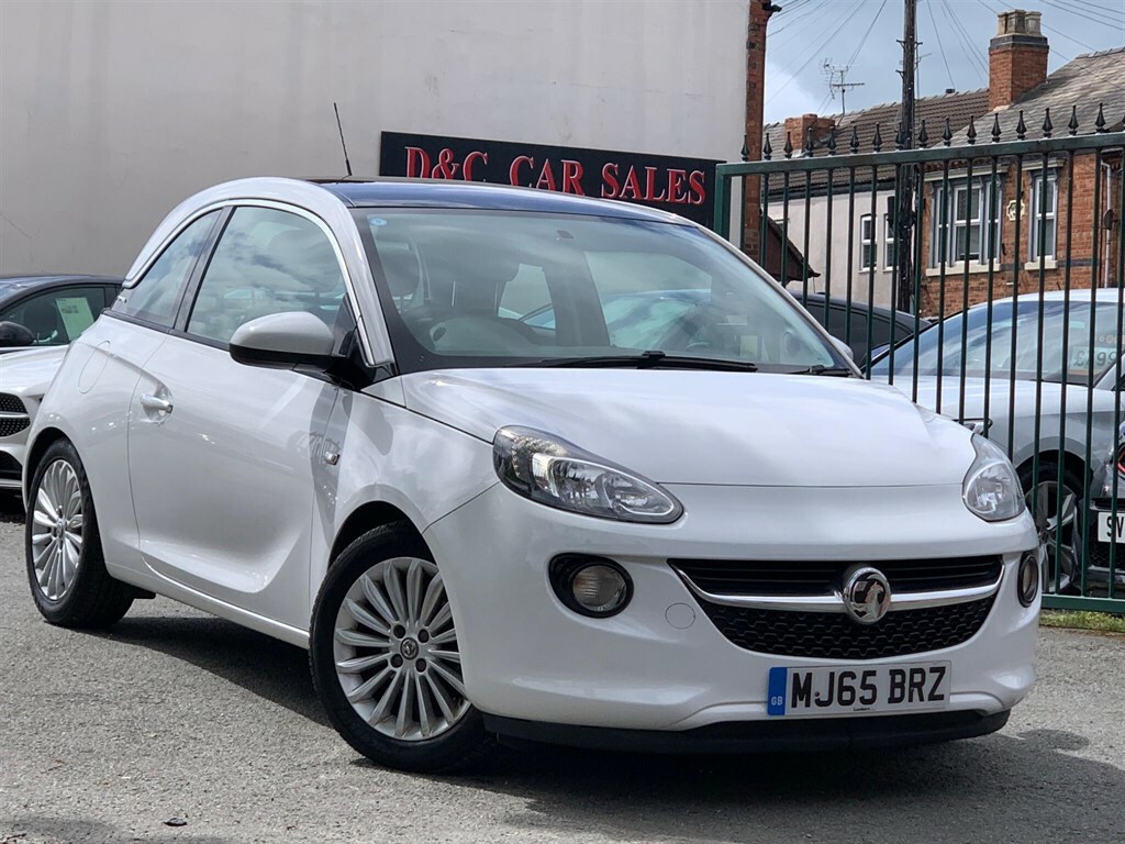 Vauxhall Adam 1.2I Glam Euro 6 White