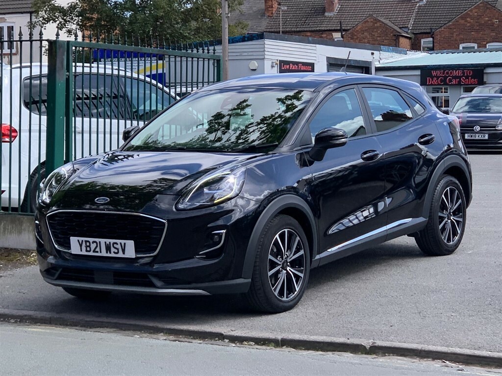 Ford Puma 1.0T Ecoboost Titanium Dct Euro 6 Ss YB21WSV Black #3