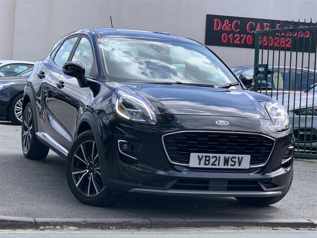 Ford Puma 1.0T Ecoboost Titanium Dct Euro 6 Ss YB21WSV Black #6