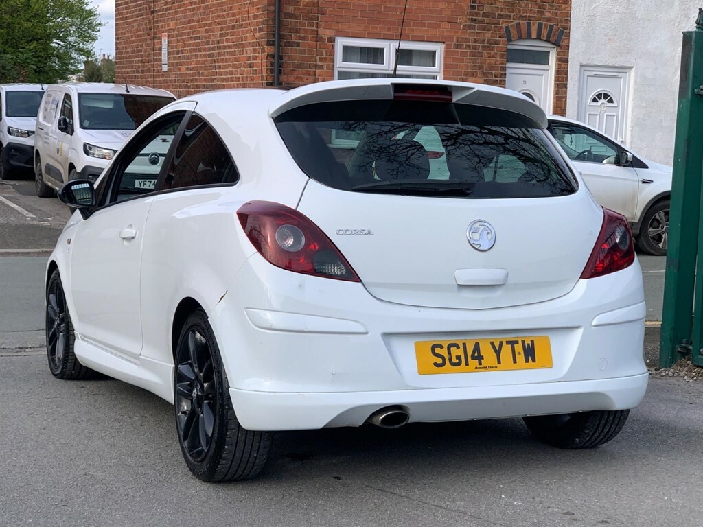 Vauxhall Corsa 1.2 16V Limited Edition Euro 5 SG14YTW White #5