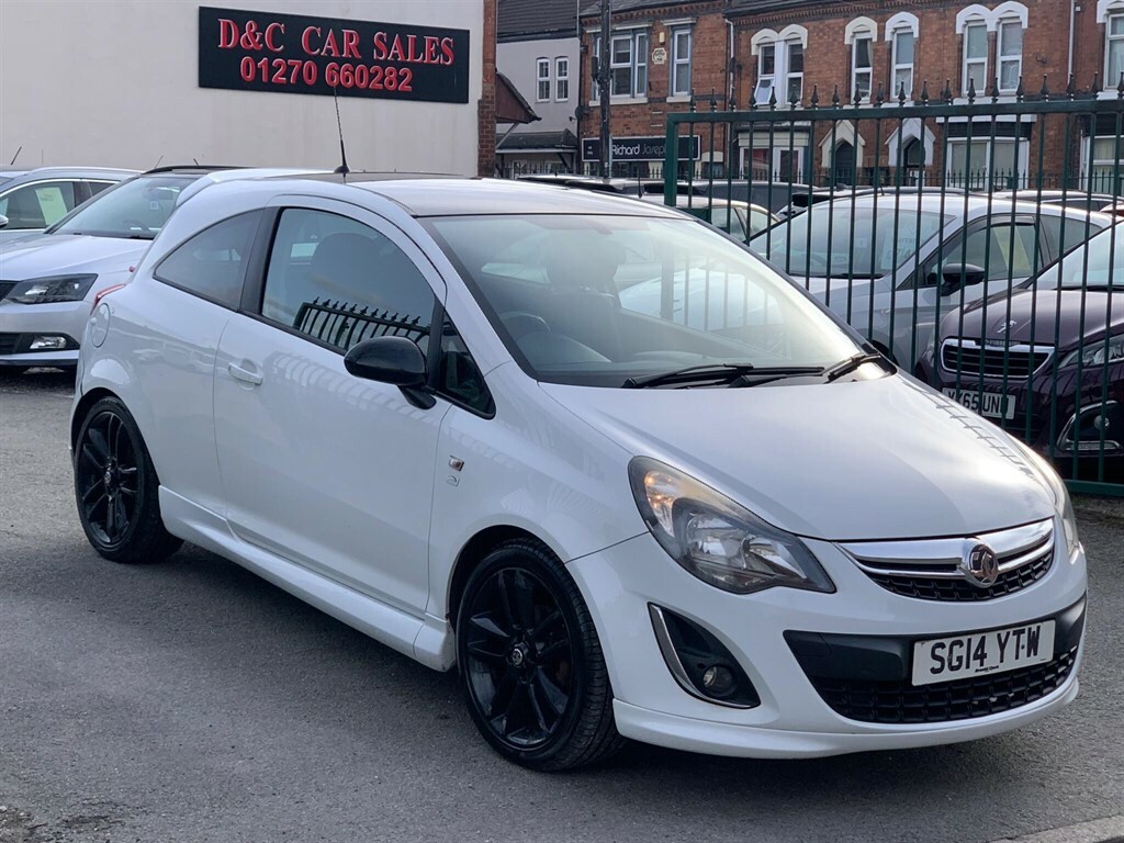 Vauxhall Corsa 1.2 16V Limited Edition Euro 5 SG14YTW White #2