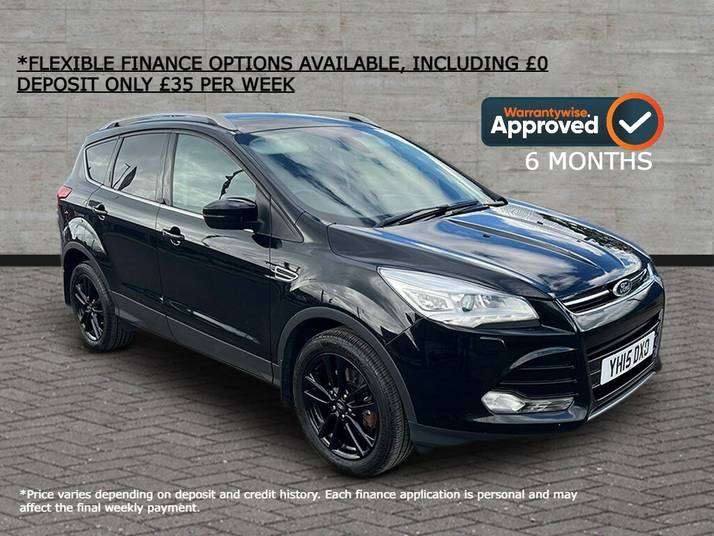 Ford Kuga Titanium X Sport 2.0 Tdci 4X4 180 Bhp Full Servi Black