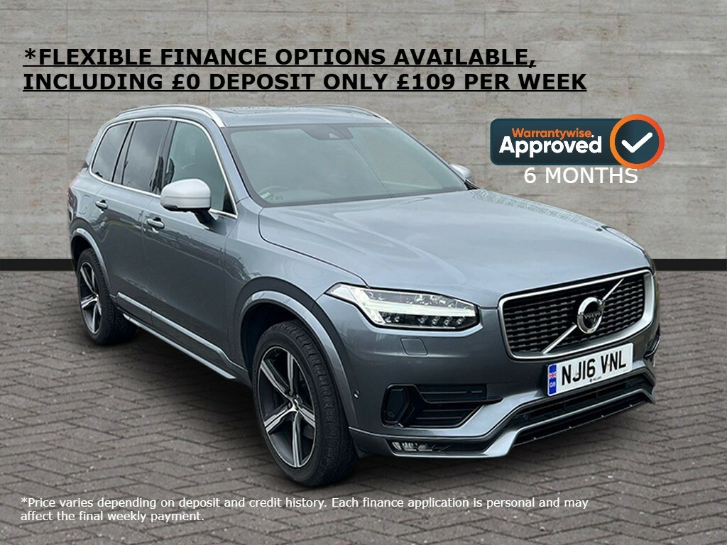 Volvo XC90 R-design D5 Awd 2.0 7 Seater Grey
