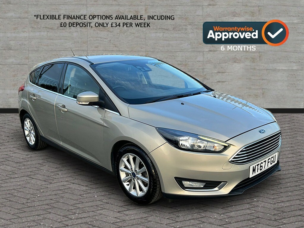 Ford Focus Titanium 1.0 Full Service History New W Silver