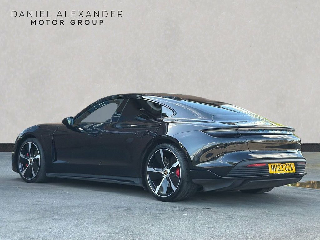Porsche Taycan Saloon MH22GZK Black #2