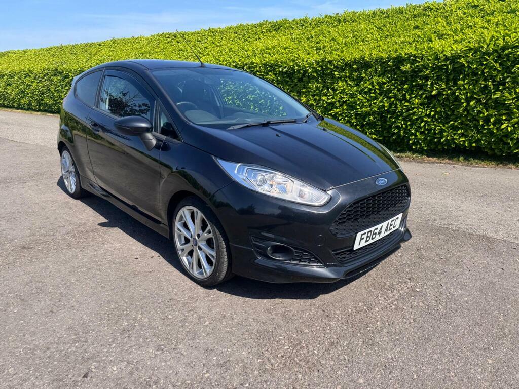 Ford Fiesta 1.0T Ecoboost Zetec S Euro 5 S S FD64AEC Black #2