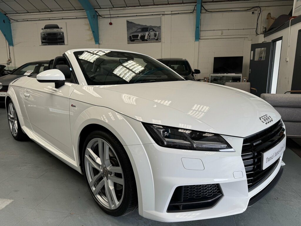Audi TT 2.0 Tfsi S Line Roadster S Tronic Quatt White