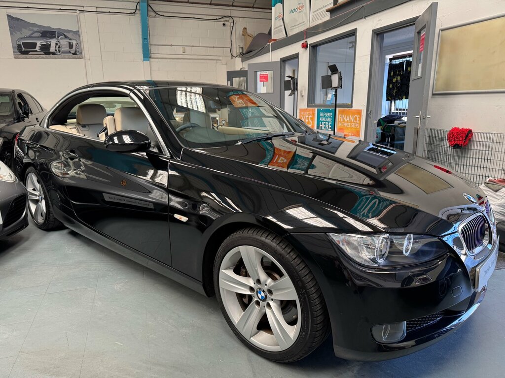 BMW 3 Series 3.0 330I Se Highline Convertible Black #6