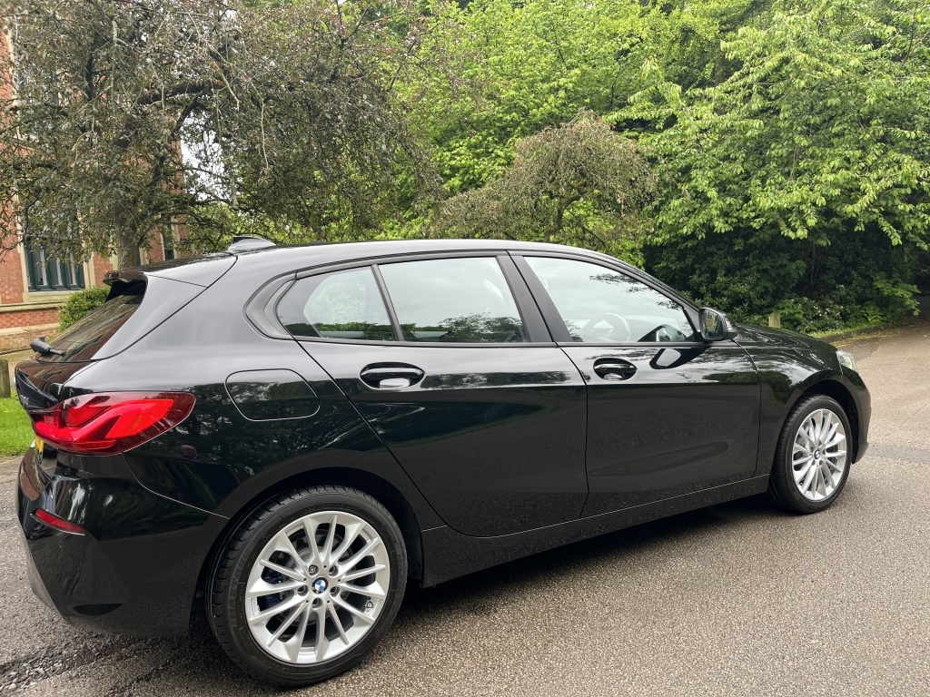 BMW 1 Series Hatchback YF70PHK Black #5