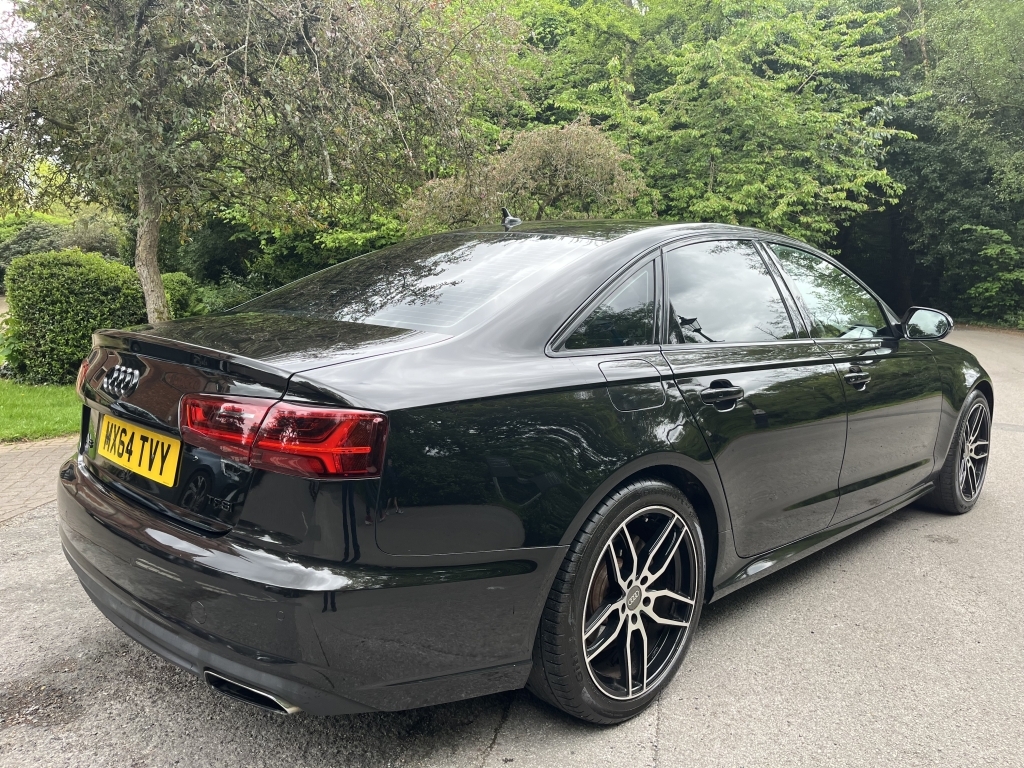 Audi A6 Saloon `MX64TV Black #4