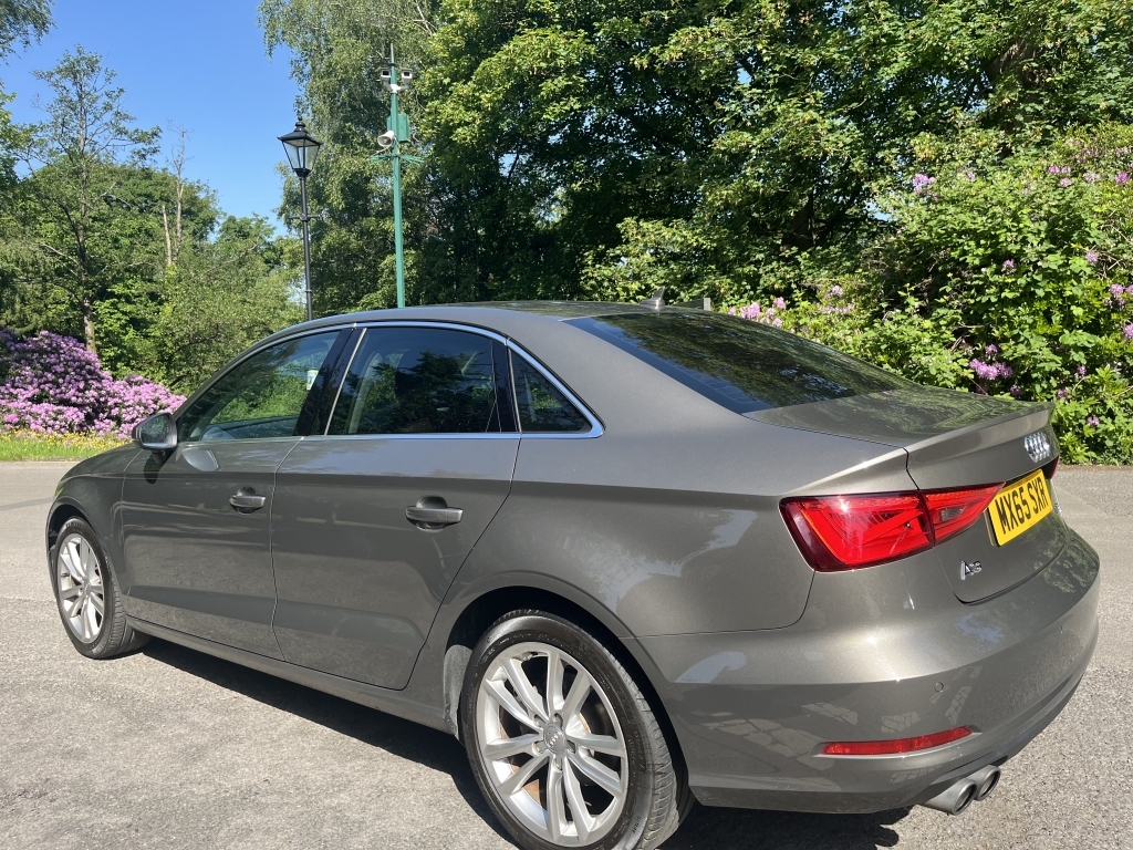 Audi A3 Saloon MX65SX Grey #3
