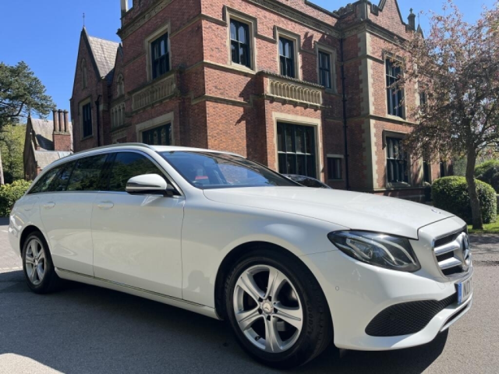 Mercedes-Benz E Class Estate White