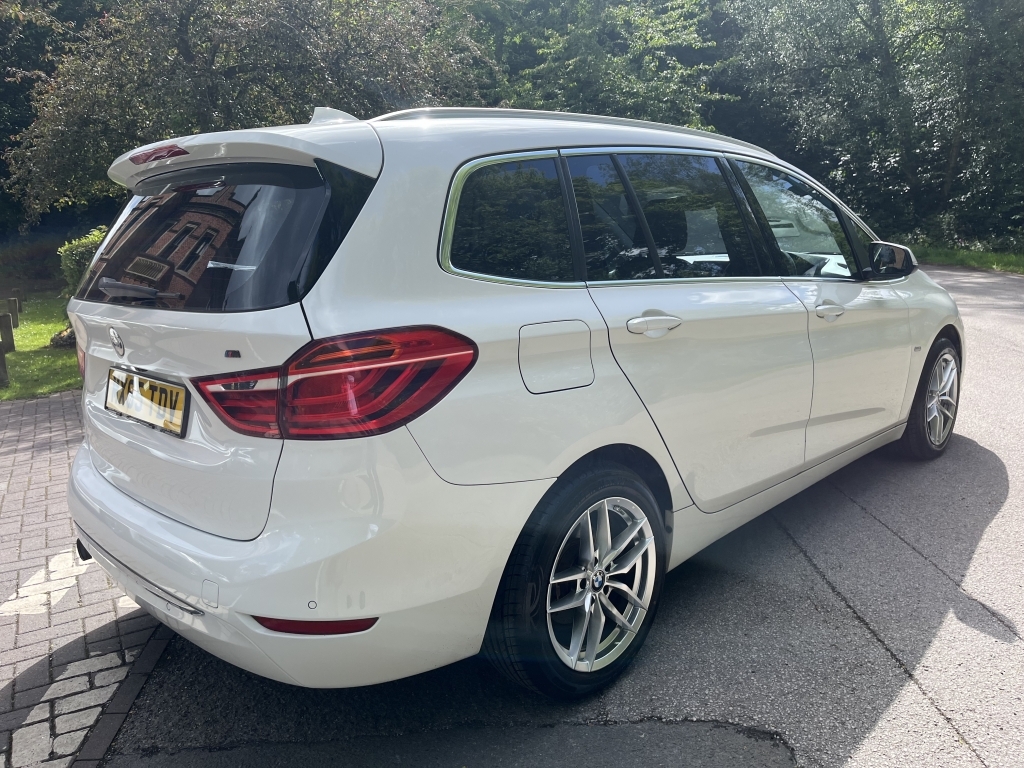 BMW 2 Series Gran Tourer Mpv MX65TDV White #3