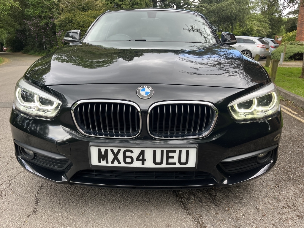 BMW 1 Series Hatchback MX64UEU Black #4