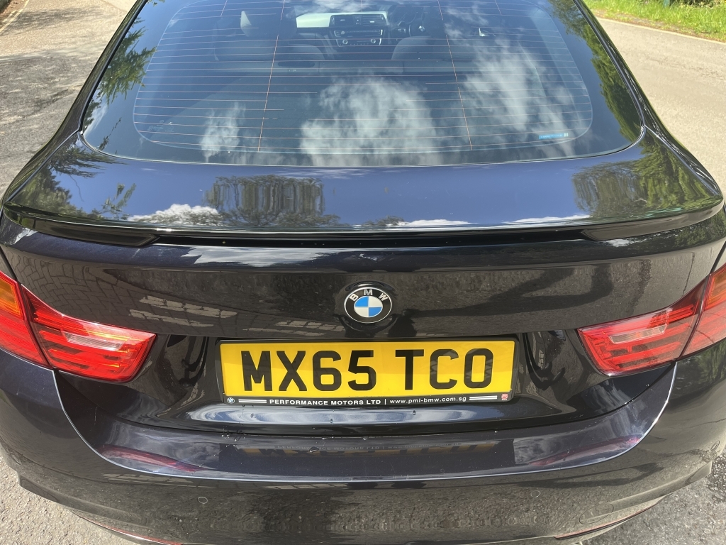 BMW 4 Series Coupe MX65TCO Black #3