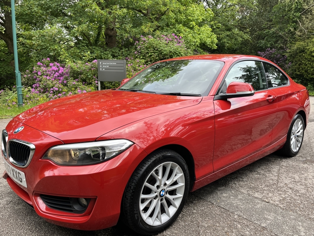 BMW 2 Series Coupe WO17XXG Red #6