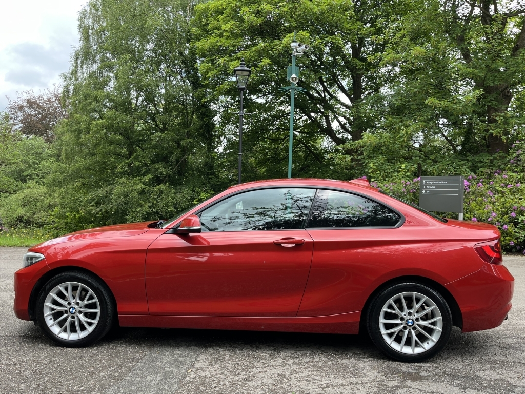 BMW 2 Series Coupe WO17XXG Red #5