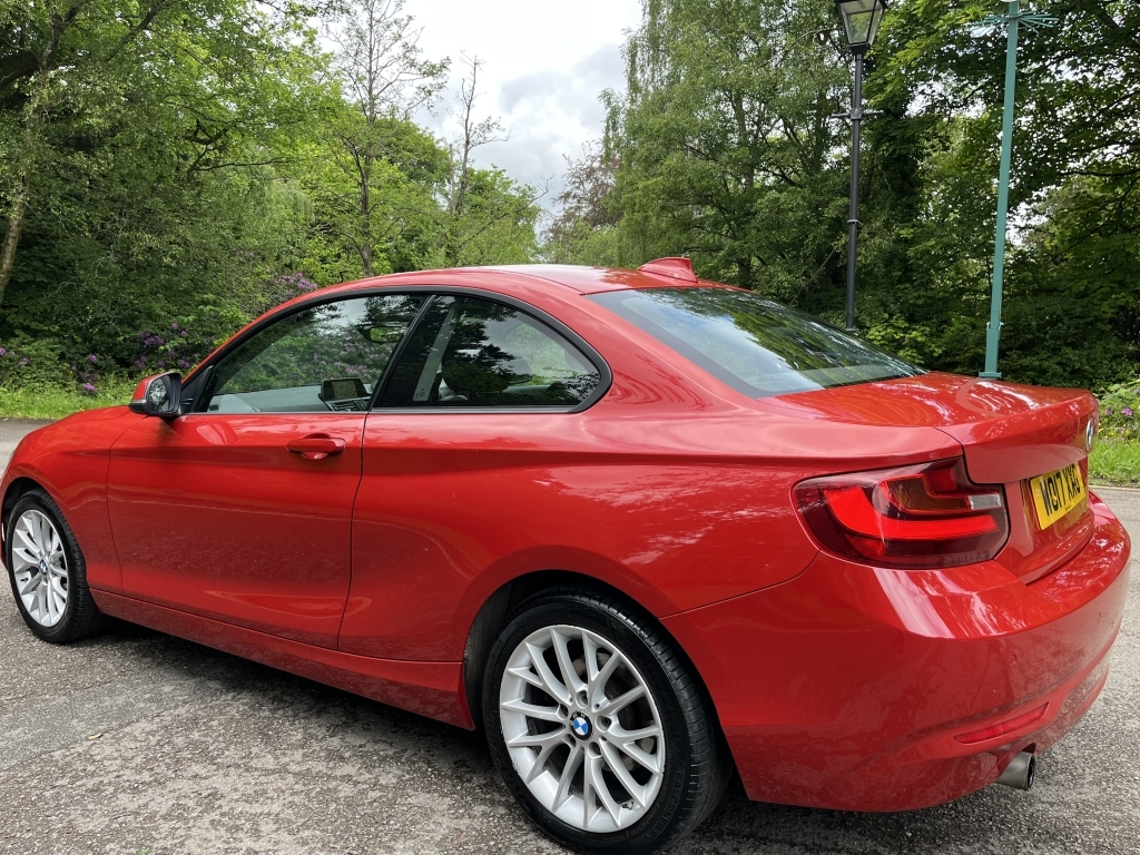 BMW 2 Series Coupe WO17XXG Red #4