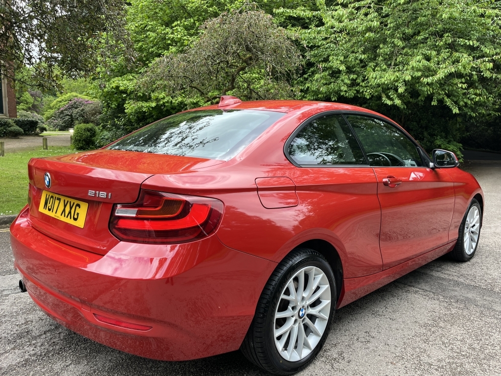 BMW 2 Series Coupe WO17XXG Red #3