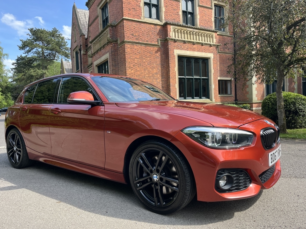 BMW 1 Series Hatchback Orange