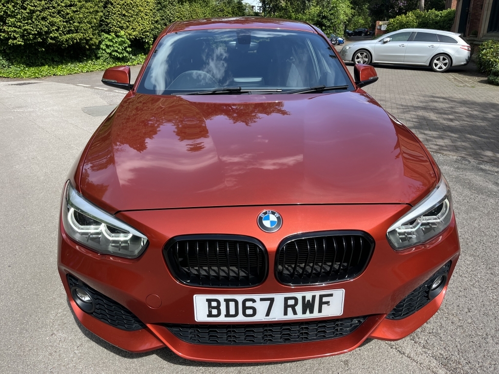 BMW 1 Series Hatchback BD67RWF Orange #6