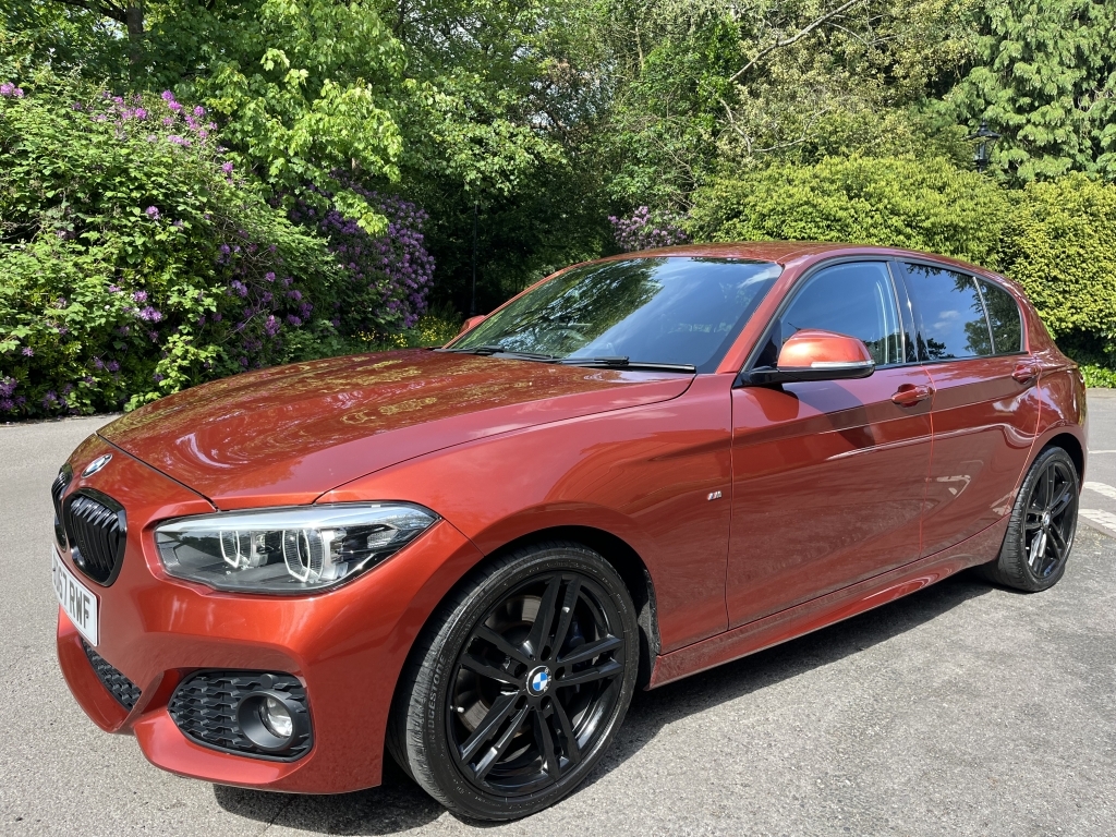 BMW 1 Series Hatchback BD67RWF Orange #4