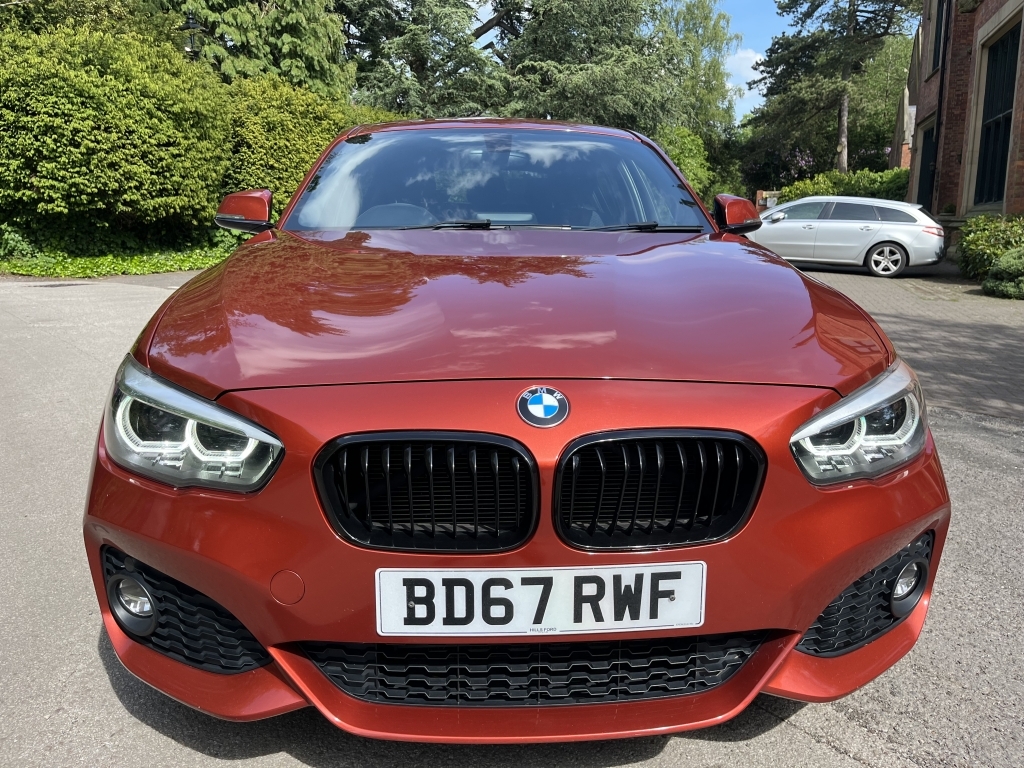 BMW 1 Series Hatchback BD67RWF Orange #5