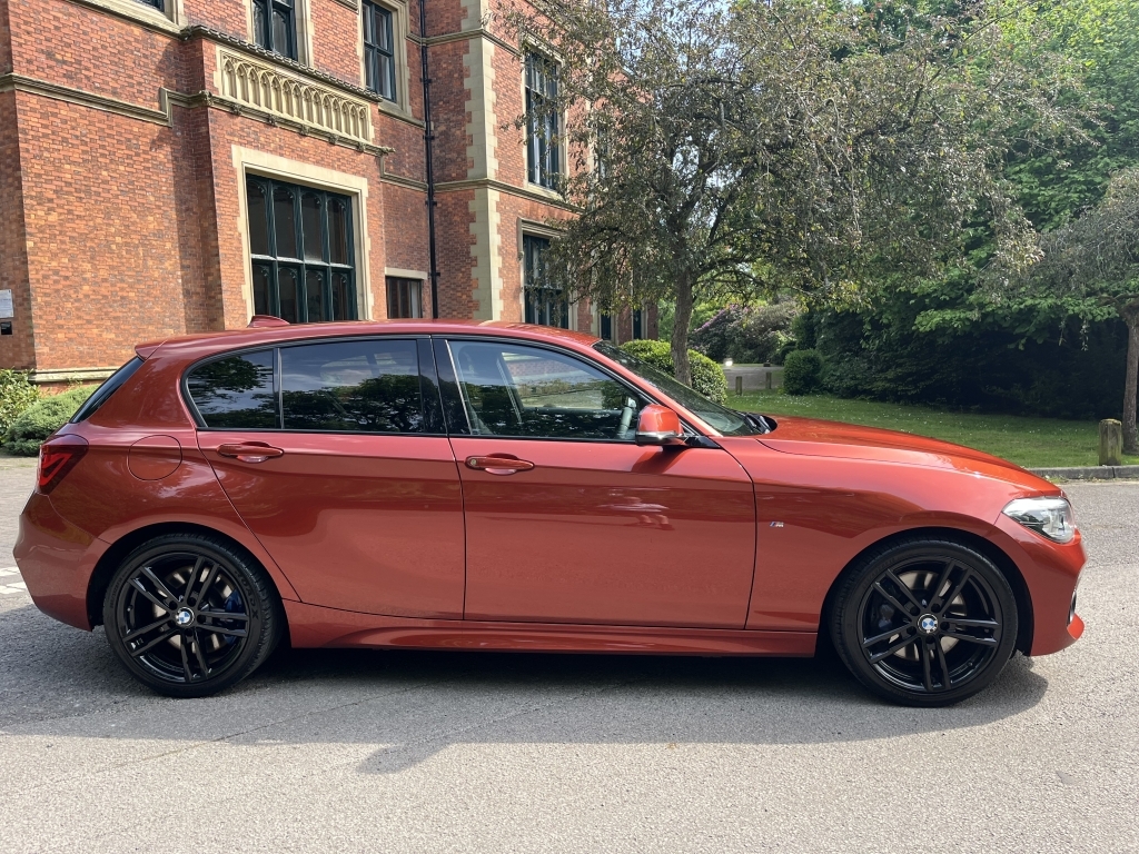 BMW 1 Series Hatchback BD67RWF Orange #3
