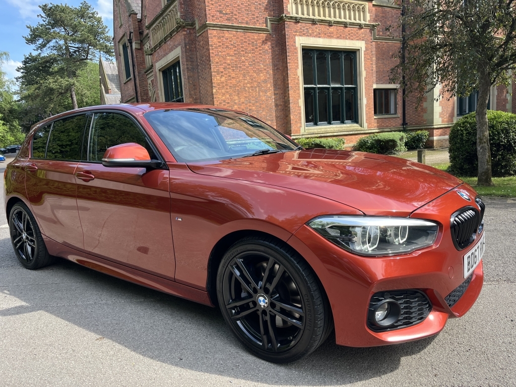 BMW 1 Series Hatchback BD67RWF Orange #2