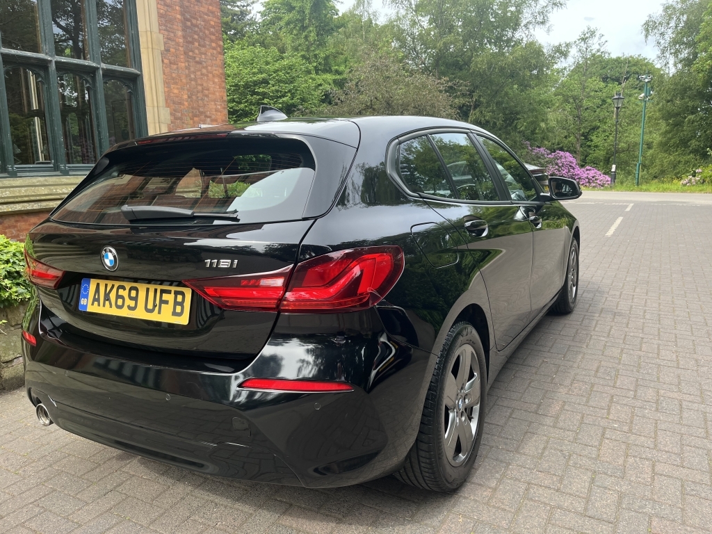 BMW 1 Series Hatchback AK69UFB Black #5