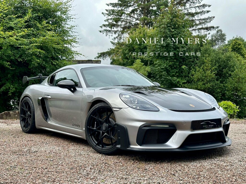 Porsche 718 Cayman 4.0 Gt4 Rs Pdk Euro 6 Ss Silver