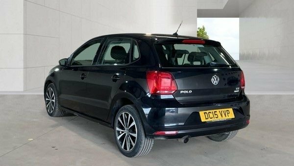 Volkswagen Polo 1.2 Tsi Bluemotion Tech Se Hatchback Ma DC15VVP Black #3
